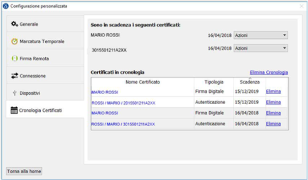 Dike5 Configurazione