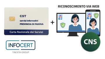 Smart Card CNS InfoCert con Video Riconoscimento